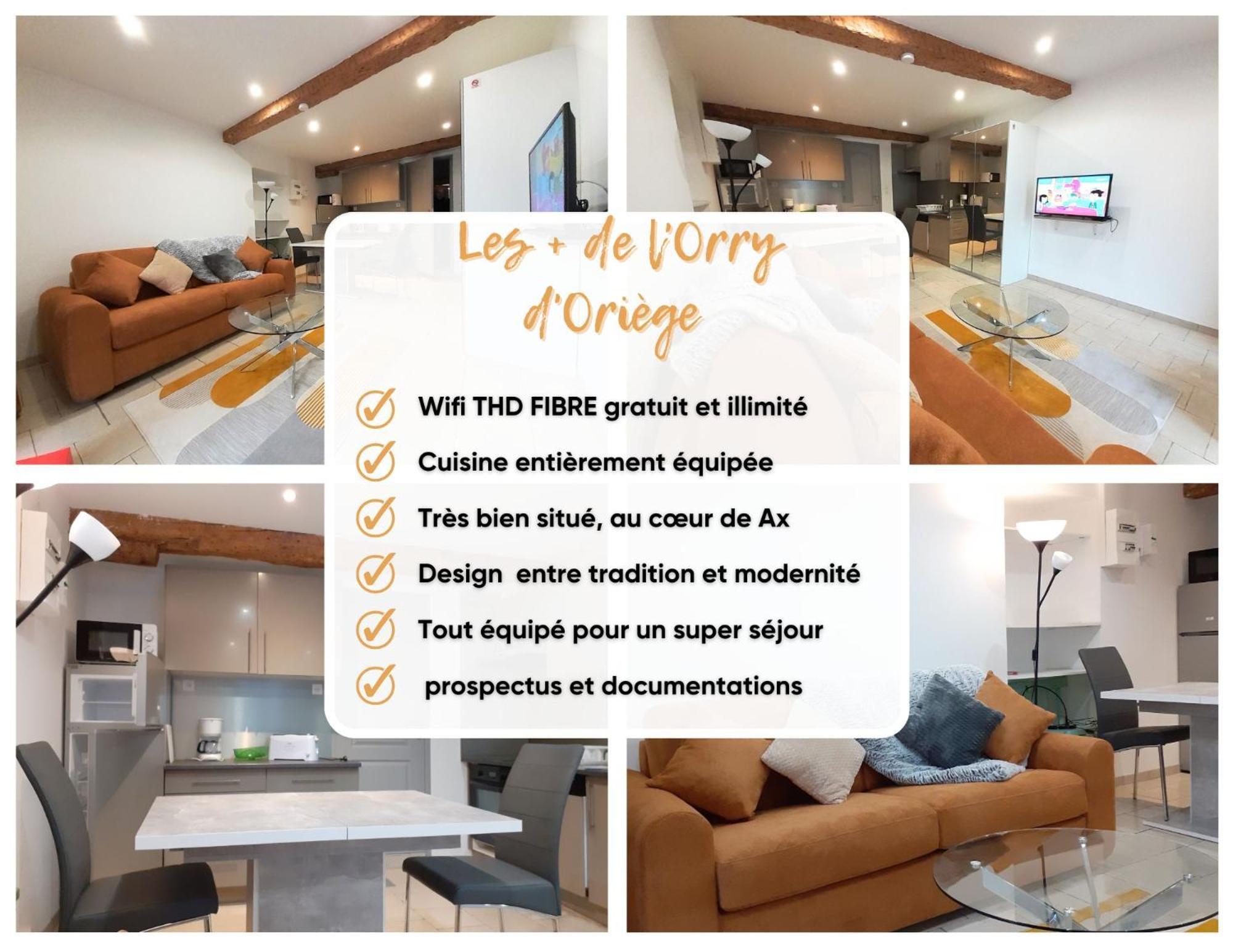 Appartement Orry D'Oriege à Ax-les-Thermes Extérieur photo
